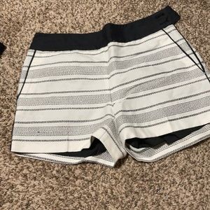 Black & White Ann Taylor Shorts